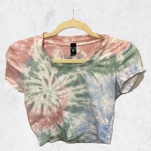 Cotton Candy Crop Top!